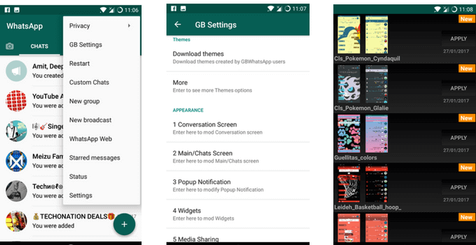 Instalar O GB WhatsApp Informational, Commercial
